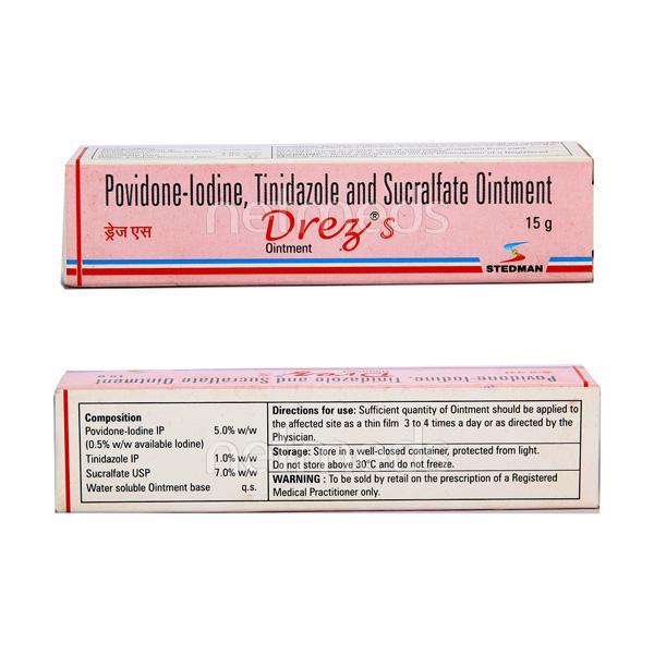 Buy Drez S Ointment 15gm Online at Upto 25% OFF | Netmeds