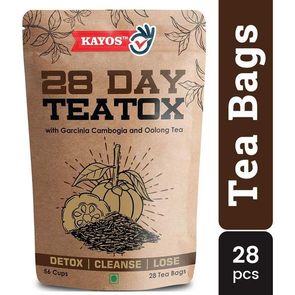 Kayos 28 Day Teatox (Detox, Cleanse & Lose) Tea bag 28's
