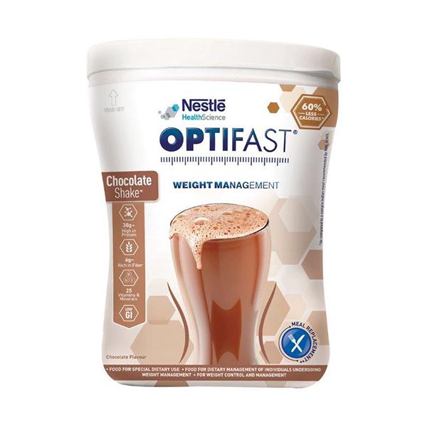 Nestle Optifast Weight Management Powder - Chocolate Flavour 400 gm (Tin)