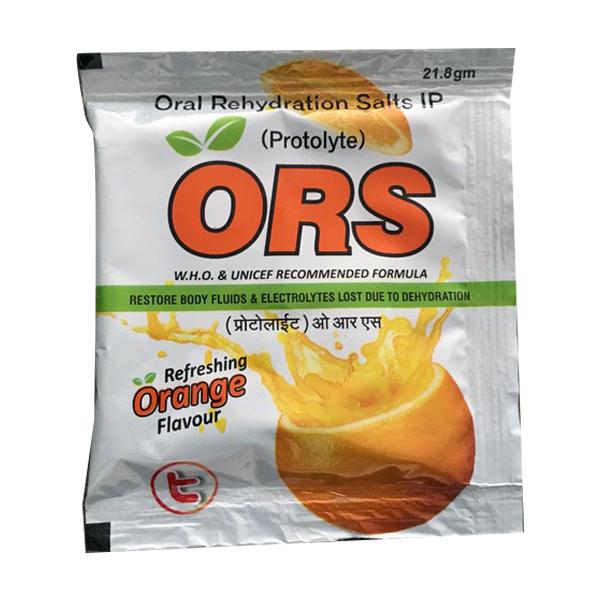 Buy ORS PROTOLYTE (THEMIS) REFRESHING ORANGE FLAVOUR Powder 21.8gm ...