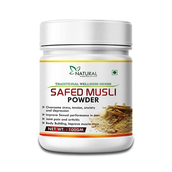 Natural Safed Musli Powder 100 gm Online at Best Price - Speciality ...