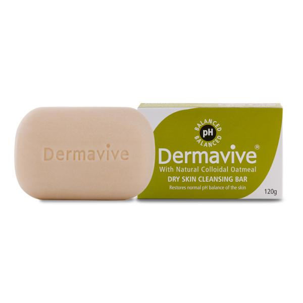 Dermavive Dry Skin Cleansing Bar 120g