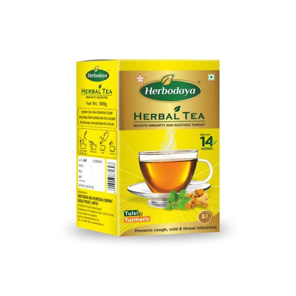 Herbodaya Herbal Tea - Tulsi & Turmeric 100 gm