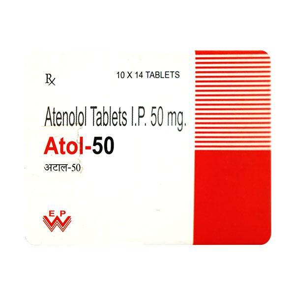 Atol 50mg Tablet 14'S : Price, Uses, Side Effects | Netmeds