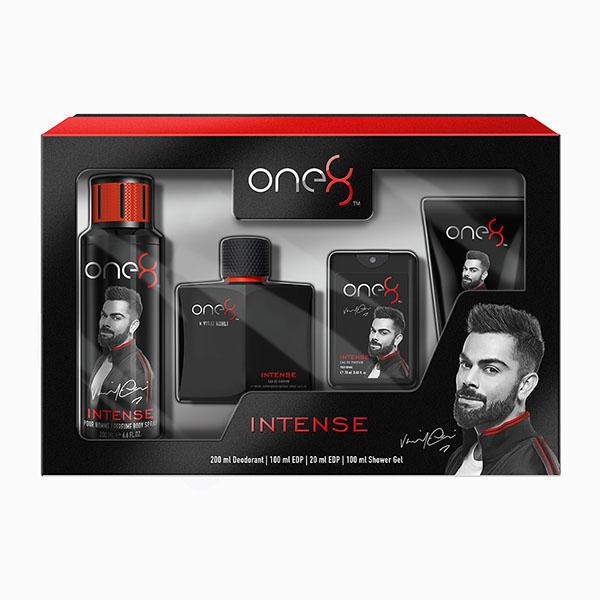 One8 Intense Gift Set Eau De Parfum Deodorant Pocket Spray Shower Gel  420 ml