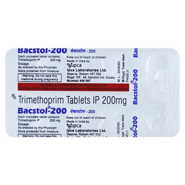 bacstol 200mg tablets