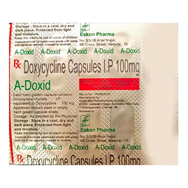 A DOXID Capsule 10's Price, Uses, Side effects, Substitutes | Netmeds