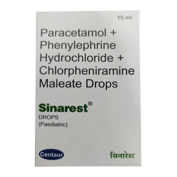 SINAREST PAEDIATRIC Drops 15ml Price, Uses, Side effects, Substitutes ...