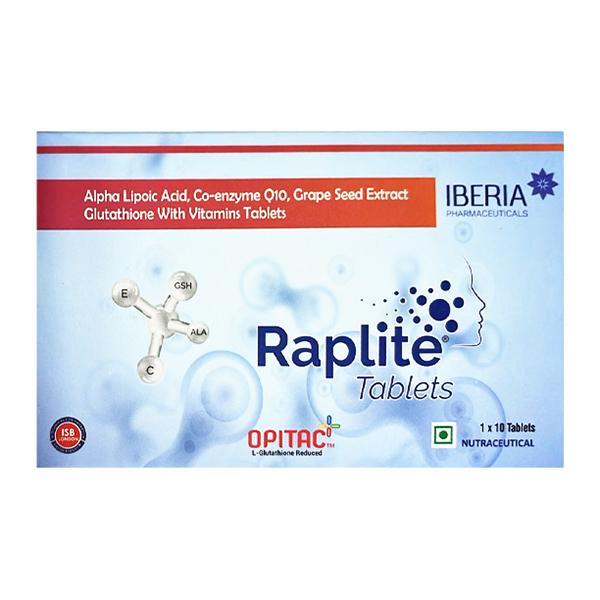 RAPLITE Tablet 10's Price, Uses, Side effects, Substitutes | Netmeds