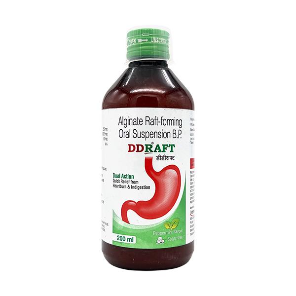 DDRAFT SUGAR FREE PEPPERMINT FLAVOUR Oral Suspension 200ml