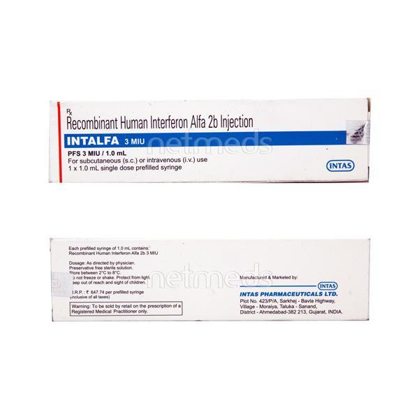 Intalfa 3Miu Penfill Injection 1's : Uses, Side Effects, Price | Netmeds