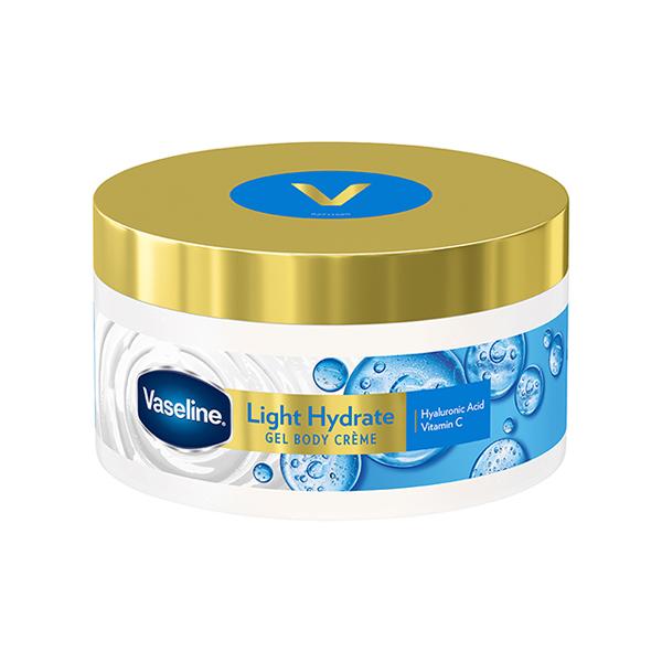 Buy Vaseline Light Hydrate Gel Body Creme, Hyaluronic Acid and Vitamin ...