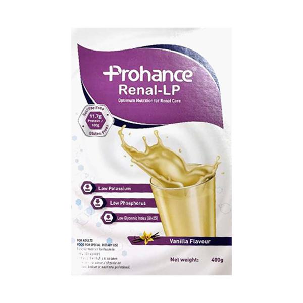 Prohance Renal Lp Sucrose Free Gluten Free Vanilla Flavour Powder 400g ...