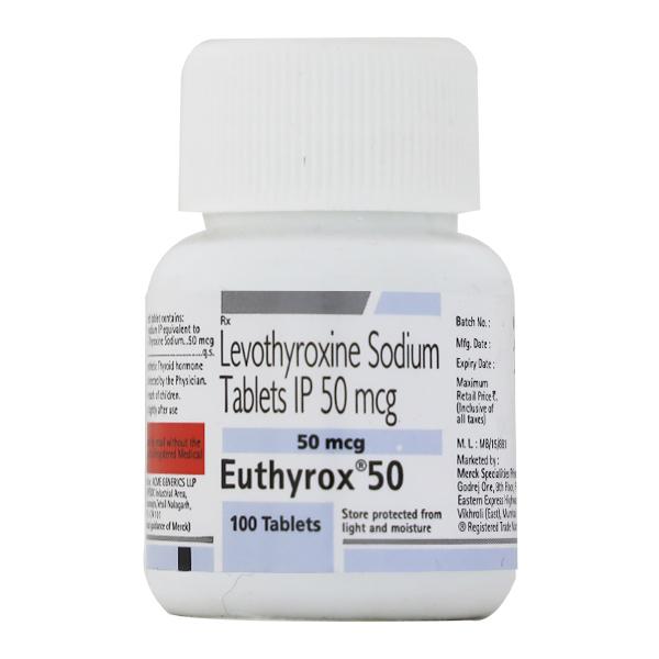 euthyrox 50mcg tablet