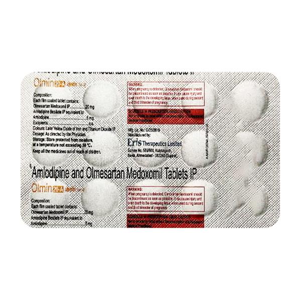 olmin 20 a tablet