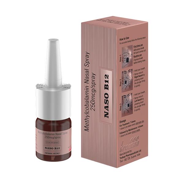 nasal b12 vs injection Naso B12 Nasal Spray 2.3ml - Price, Uses, Side Effects