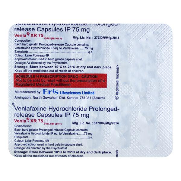 venla xr 75mg capsule