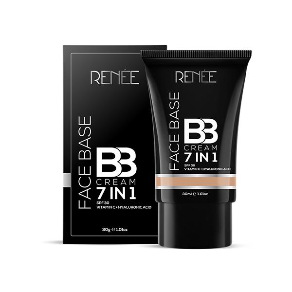 Buy Renee Face Base BB Cream B03 Biscuit 7In1 SPF 30 Vitamin C +