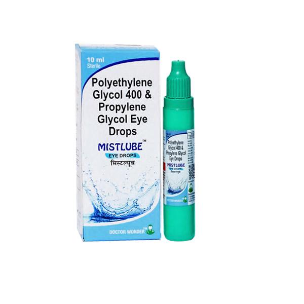 MISTLUBE Eye Drops 10ml Price, Uses, Side effects, Substitutes | Netmeds
