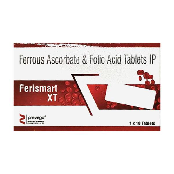 FERISMART XT Tablet 10's : Uses, Side Effects, Price | Netmeds