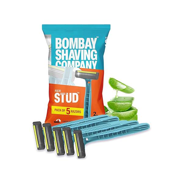 Buy Bombay Shaving Company Flexi Smooth Stud Razor -Disposable Razor ...