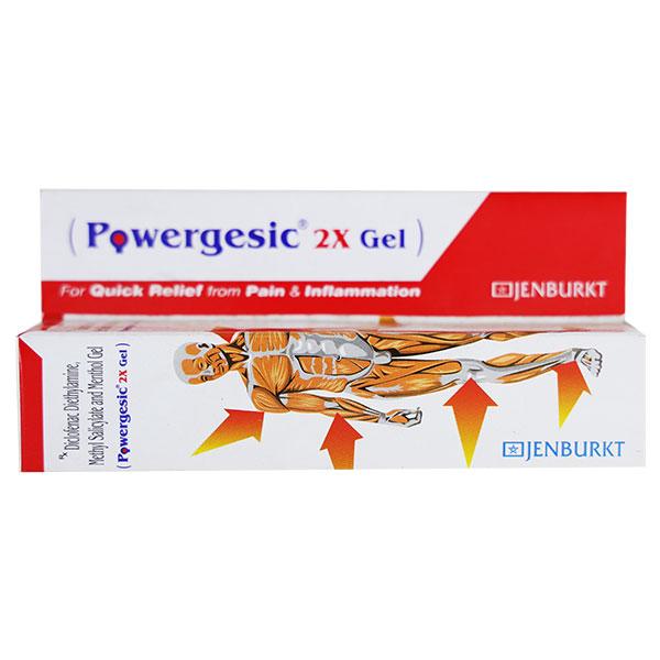 Powergesic 2x Gel 30gm Price, Uses, Side effects, Substitutes | Netmeds