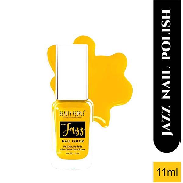 Buy Beauty People Jazz Nail Color 358 Happy Yellow 11 ml Online at ...