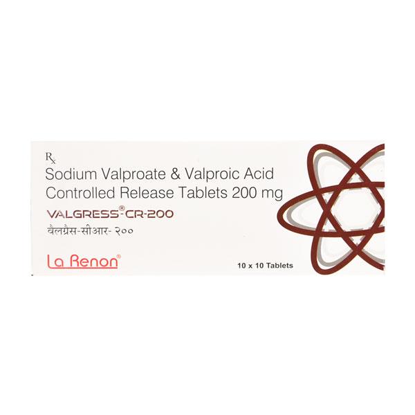 Valgress CR 200mg Tablet 10'S Price, Uses, Side effects, Substitutes ...