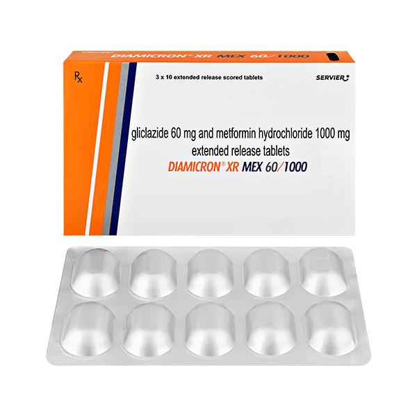 diamicron xr mex 60 1000 tablet