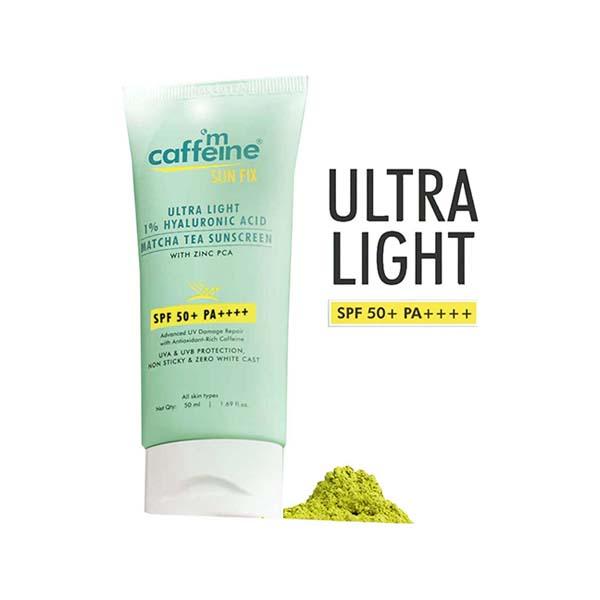 Buy Mcaffeine Sun Fix Ultra Light 1% Hyaluronic Acid Matcha Tea ...