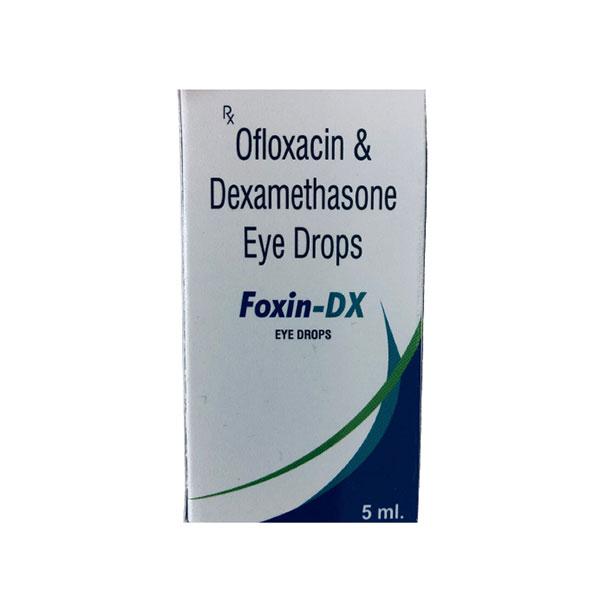 FOXIN DX Eye Drops 5ml Price, Uses, Side effects, Substitutes | Netmeds