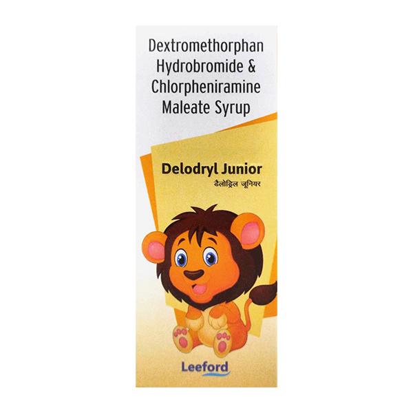 Delodryl Junior Syrup 60ml Price, Uses, Side effects | Netmeds