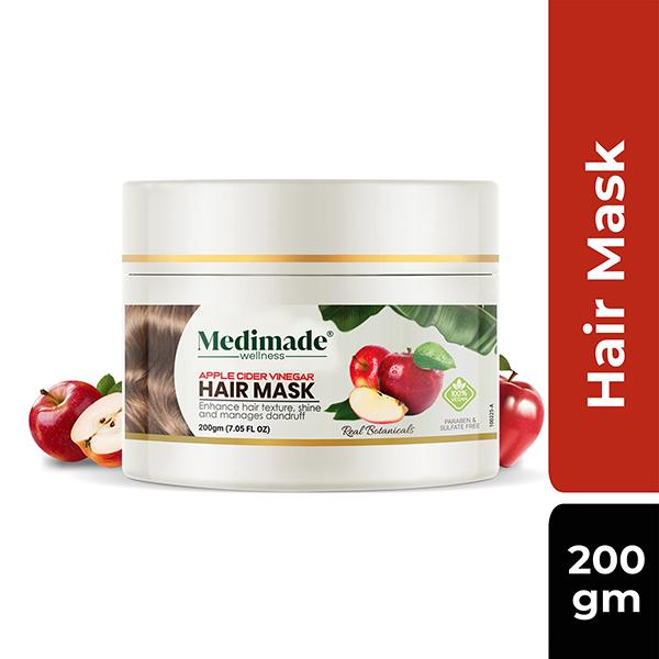 Buy Medimade Apple Cider Vinegar Hair Mask 200 gm Online at Best Price ...