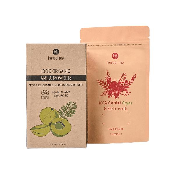 Buy HM Herbal Me 100% Organic Amla Powder 120 gm Online at Best Price ...