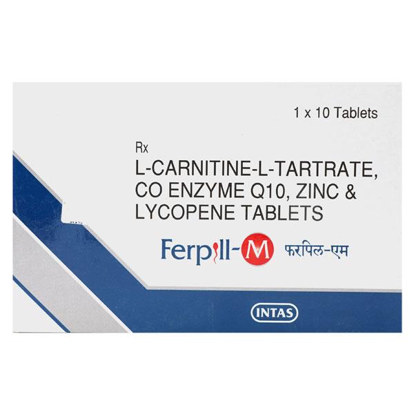 Ferpill M Tablet 10'S Price, Uses, Side effects, Substitutes | Netmeds