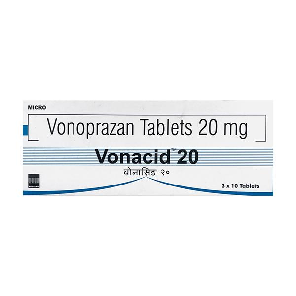 VONACID 20 Tablet 10's