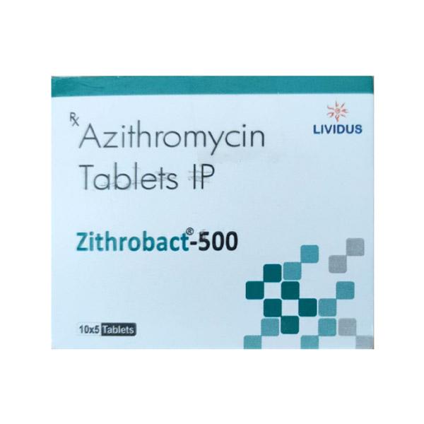 ZITHROBACT 500 Tablet 5's Price, Uses, Side effects, Substitutes | Netmeds