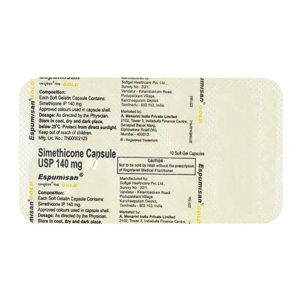 espumisan gold capsule