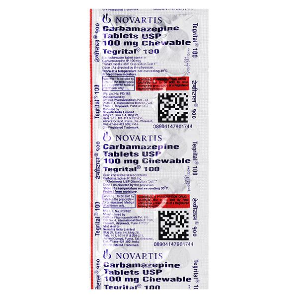 tegrital 100mg tablet