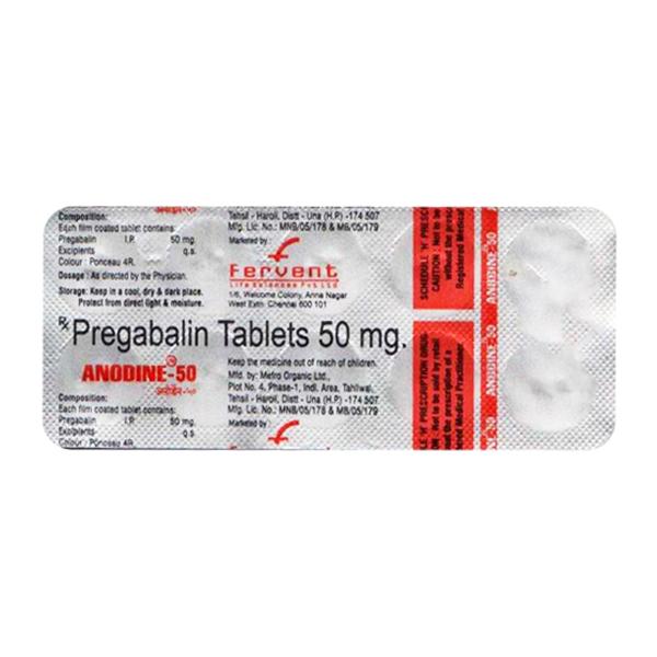 Anodine 50mg Tablet 10'S Price, Uses, Side effects | Netmeds