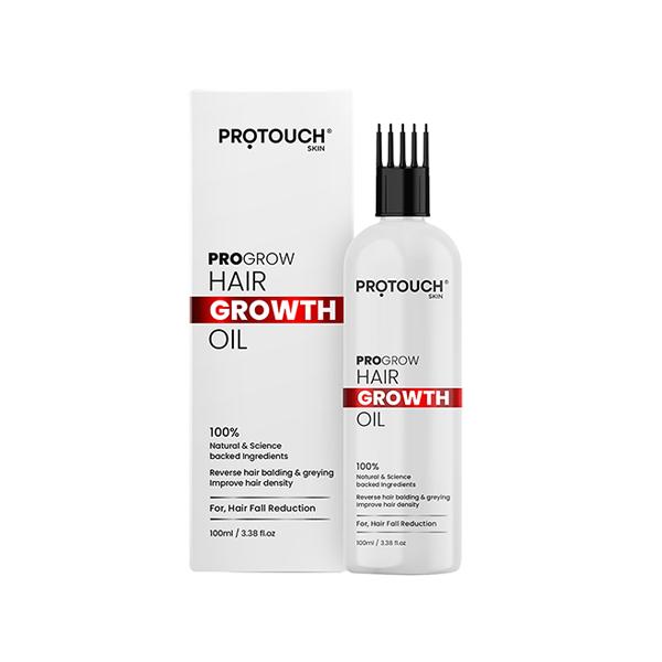 Buy Protouch Progrow Hair Growth Oil Herbal Hair Growth Oil For Men And ...