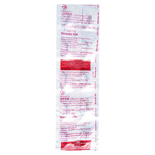 diresta 500mg tablet