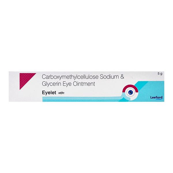 Eyelet Eye Ointment 5g Price, Uses, Side effects | Netmeds