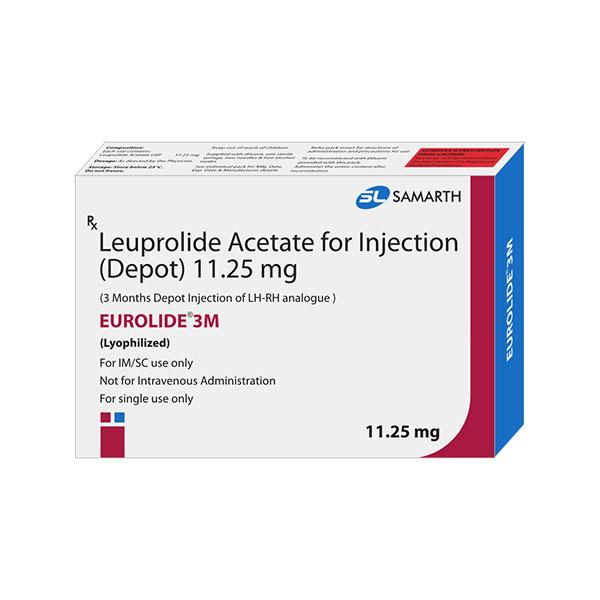 Eurolide 3M 11.25mg Injection (Depot) 1's Price, Uses, Side effects ...