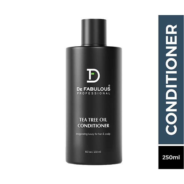 Buy De Fabulous Tea Tree Oil Conditioner- All hair types Scalp Health ...