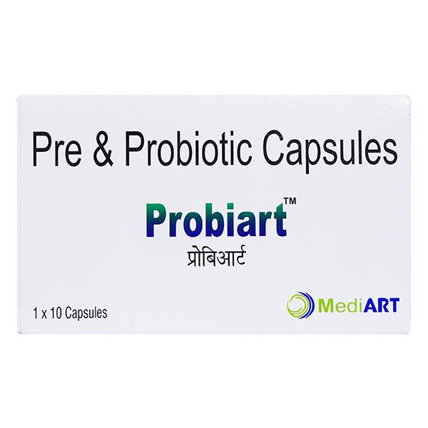 PROBIART Capsule 10's Price, Uses, Side effects, Substitutes | Netmeds