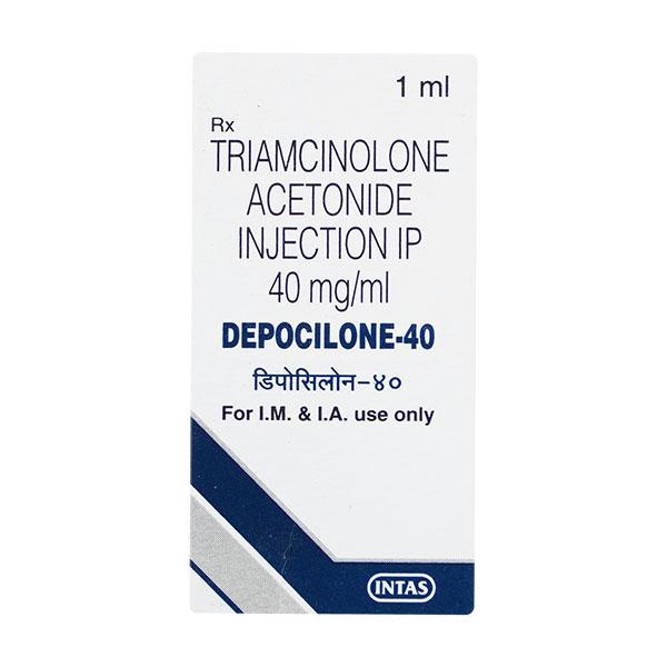 DEPOCILONE 40mg Injection 1ml Price, Uses, Side effects, Substitutes ...