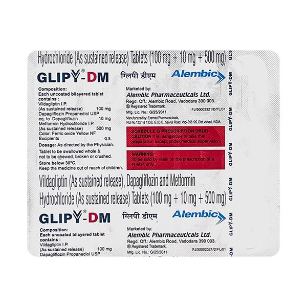GLIPY DM Tablet 15's