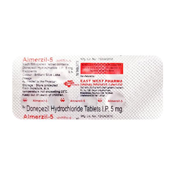 Almerzil 5mg Tablet 10'S : Price, Uses, Side Effects | Netmeds