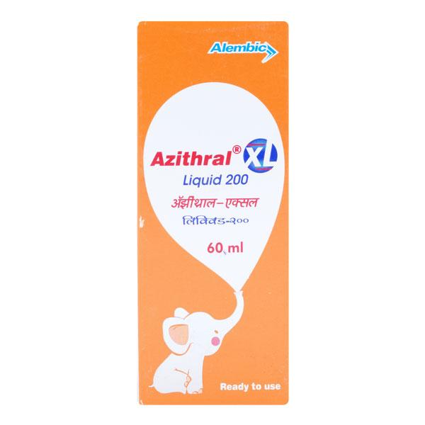 Azithral XL 200mg Liquid 60ml Price, Uses, Side effects, Substitutes ...
